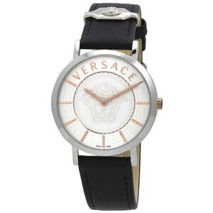 FX02950B NWT Versace Fashion Ladies Quartz Steel Authentic Watch